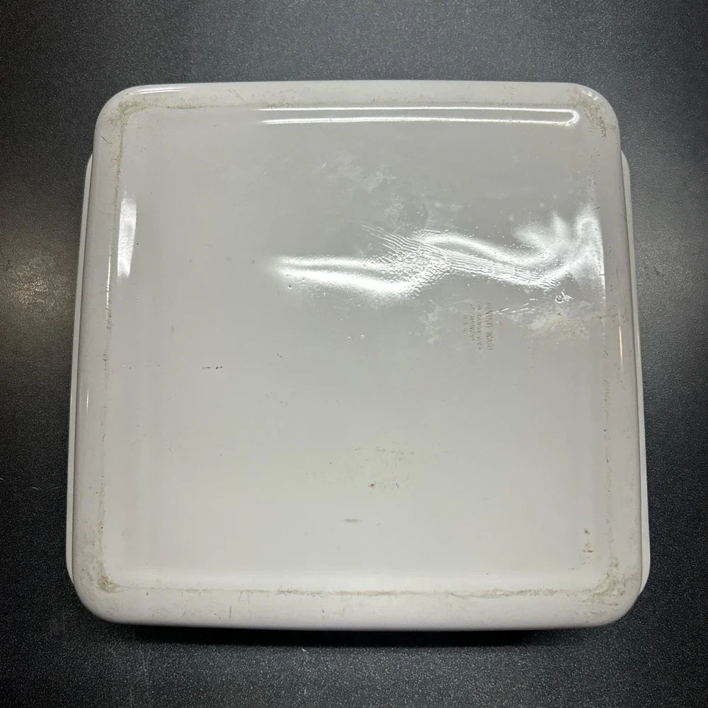 Vintage Corning Ware Blue Cornflower Square Casserole  Dish Baking Pan 8x8x2